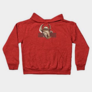 sloth mode Kids Hoodie